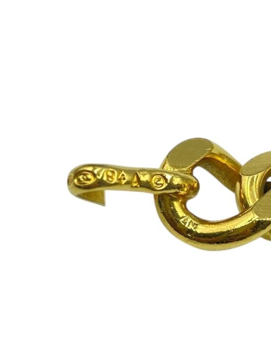 Chanel Belt CC Logo Coin Gold main image 5